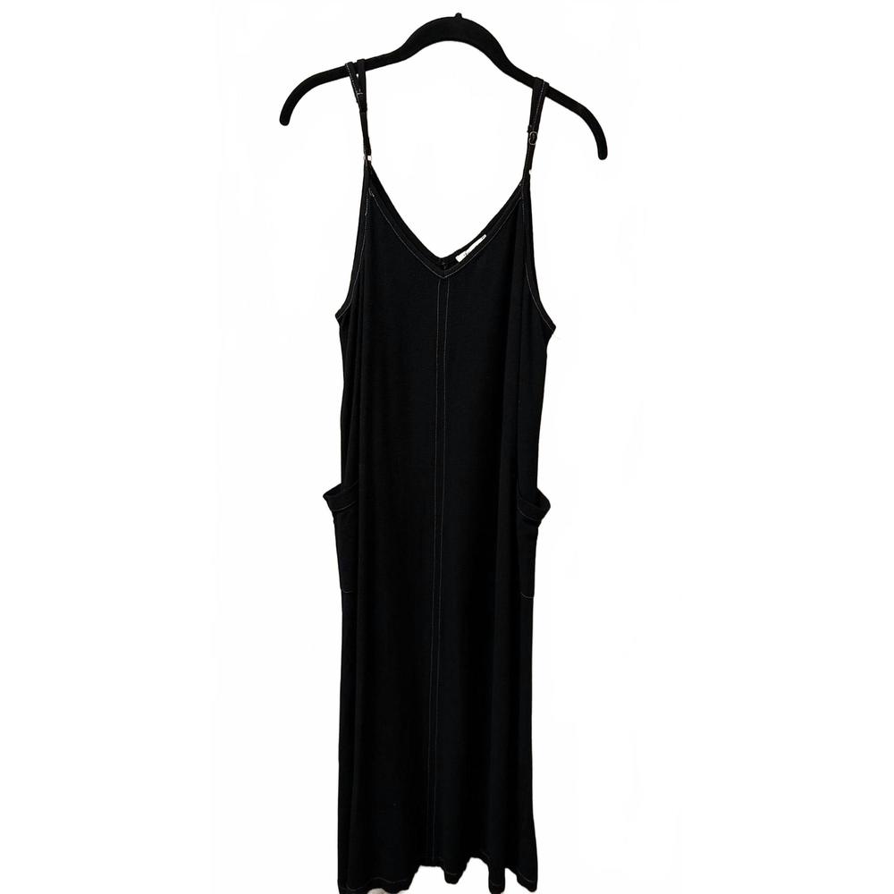 NEW TEA COLLECTION women's overall dress in black